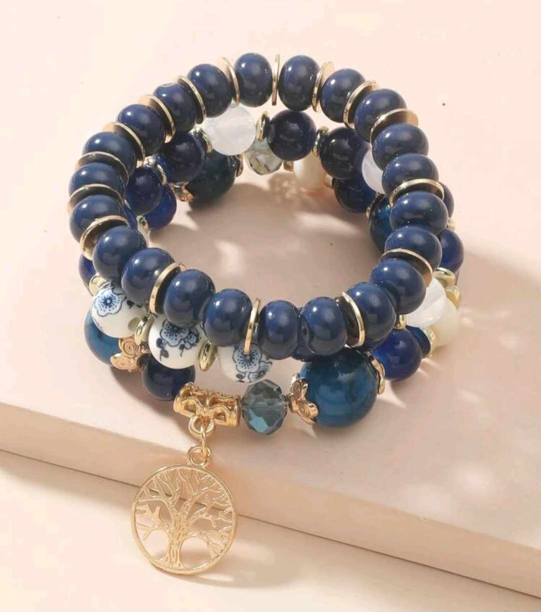 TREE OF LIFE BRACELETS (Blue)