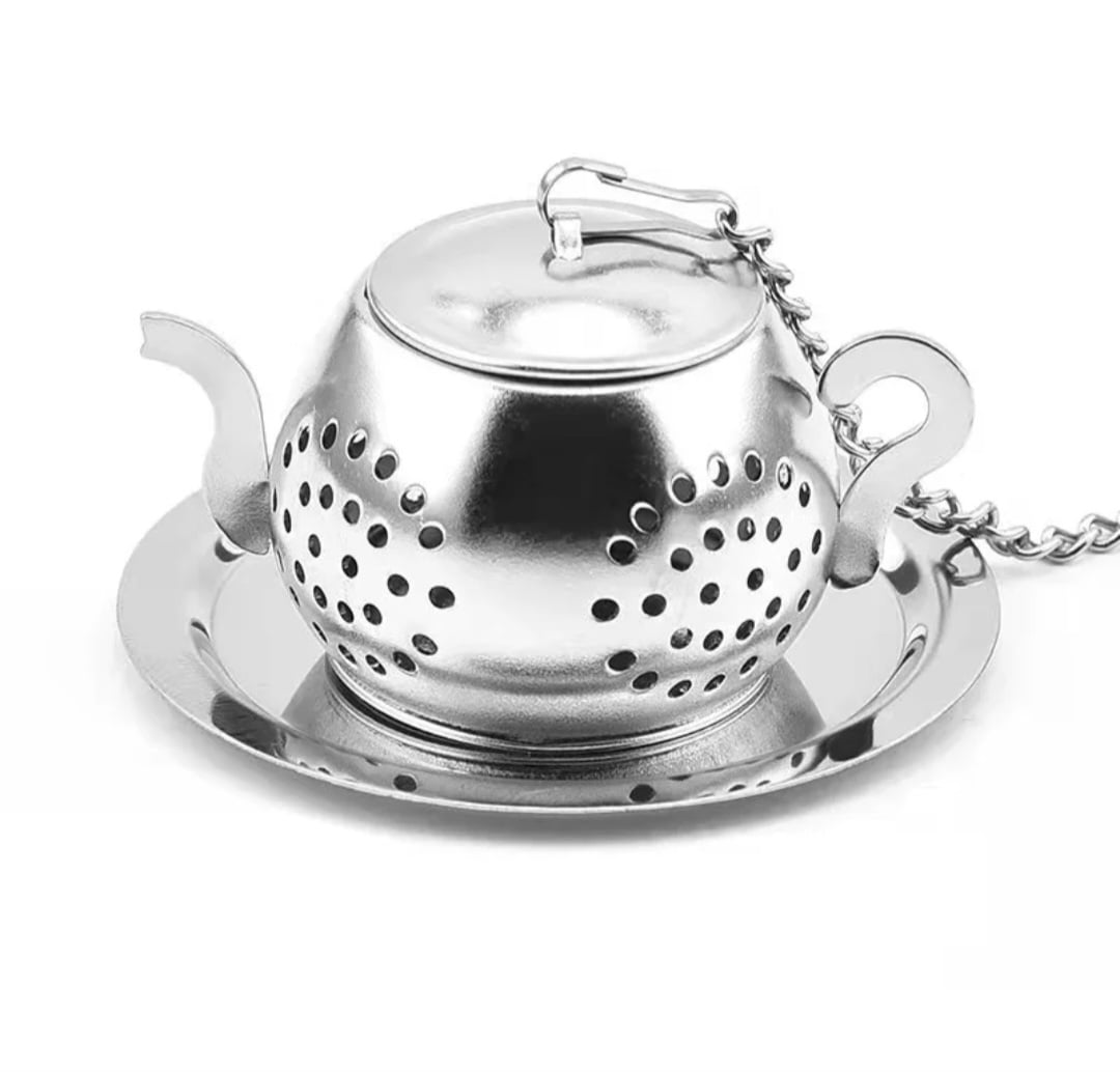 SILVER POT TEA INFUSER