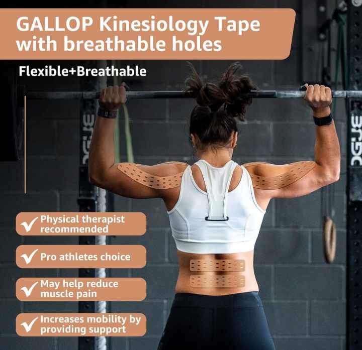 KINESIOLOGY TAPE WITH HOLES