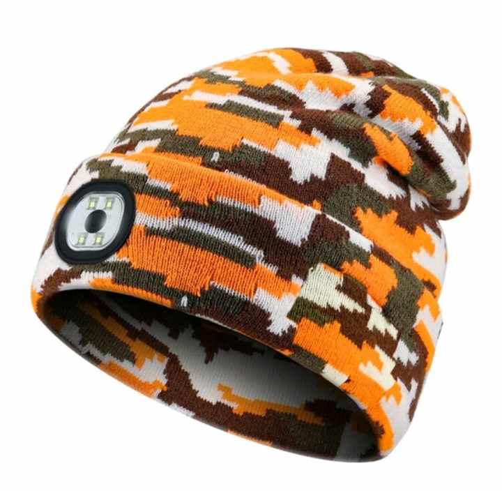 LED LAMP HAT (Orange Moro)