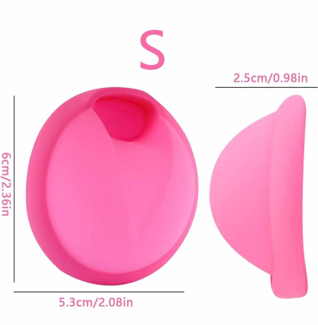 2 менструальных диска (размер S/розовый)