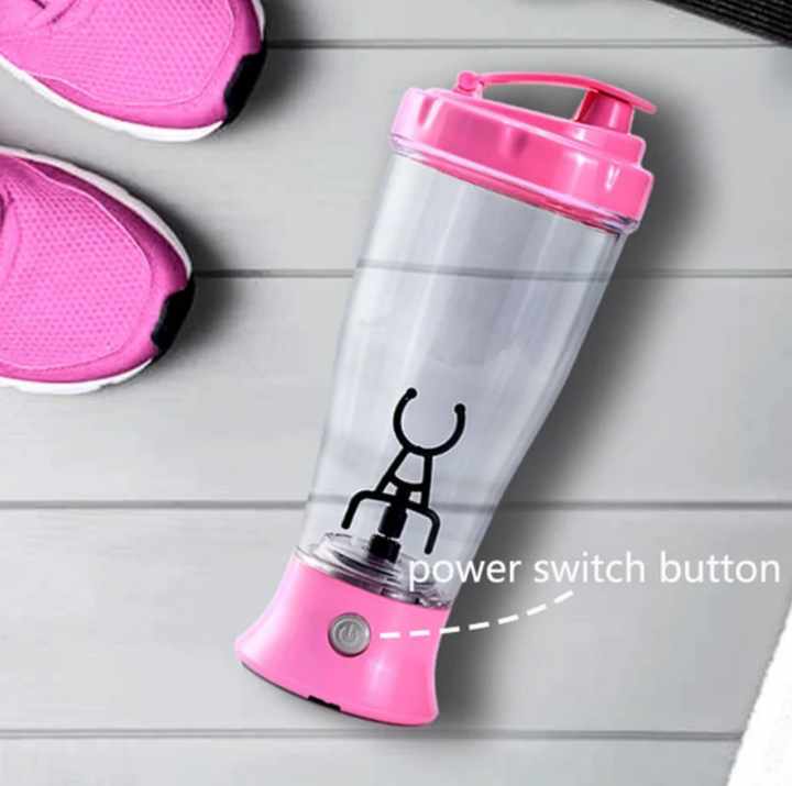 ELECTRIC SHAKER BOTTLE (Pink)