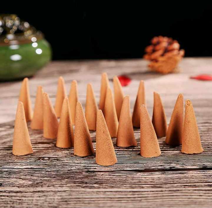 SANDALWOOD INCENSE CONES (20psc)