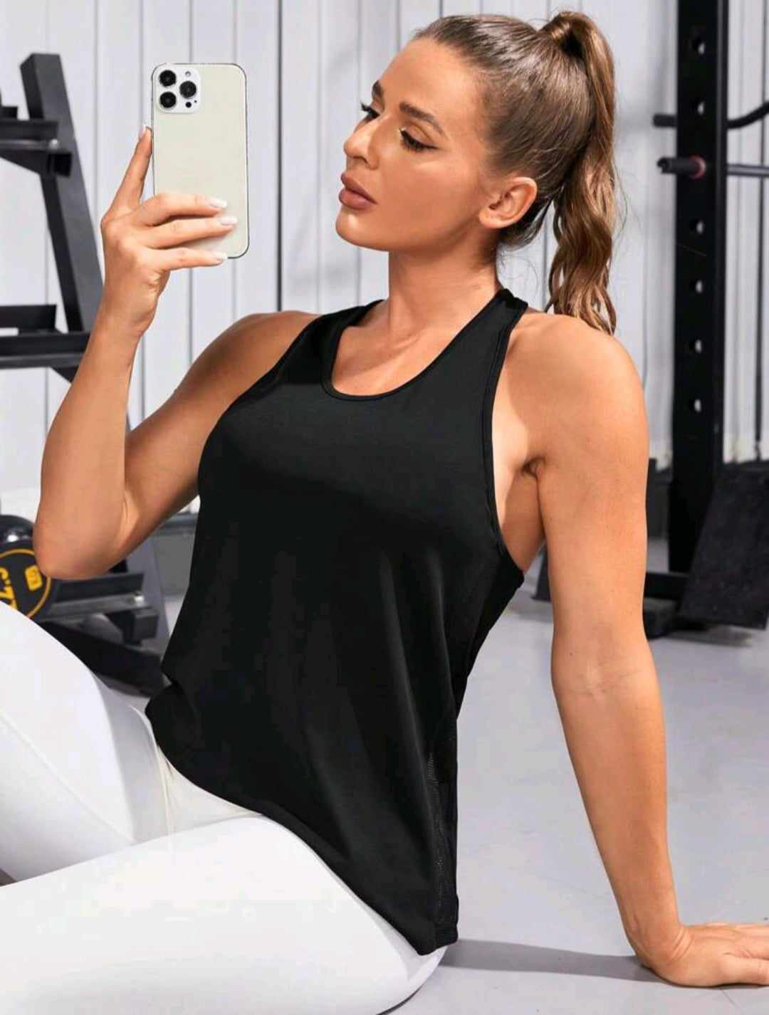 WOMEN'S GYM TOP (Believe)