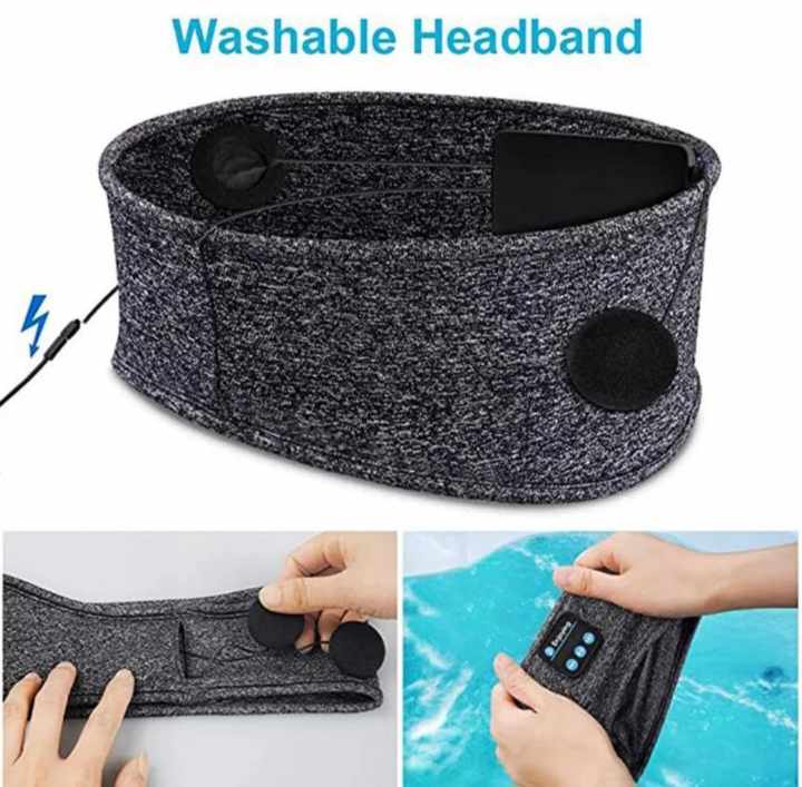 BLUETOOTH MUSIC HEADBANDS (Grey)