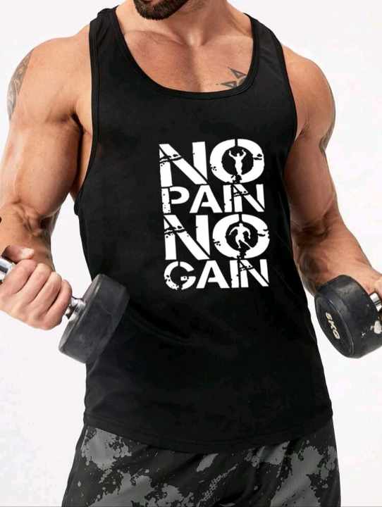 MEN'S GYM TANK TOP (No Pain)