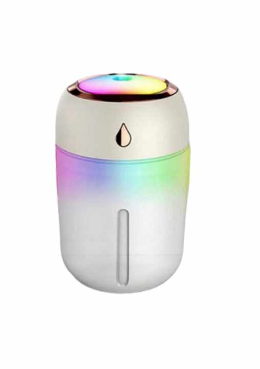 WHITE & RAINBOW AIR HUMIDIFIER