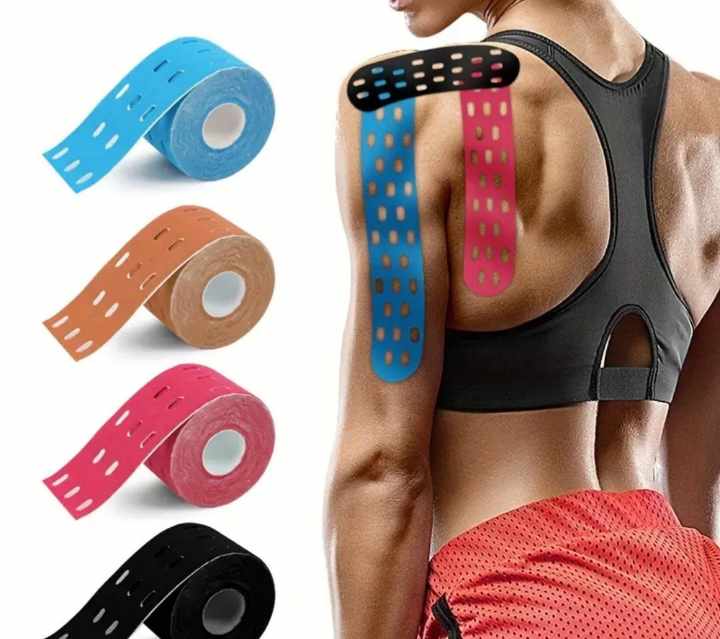 KINESIOLOGY TAPE WITH HOLES