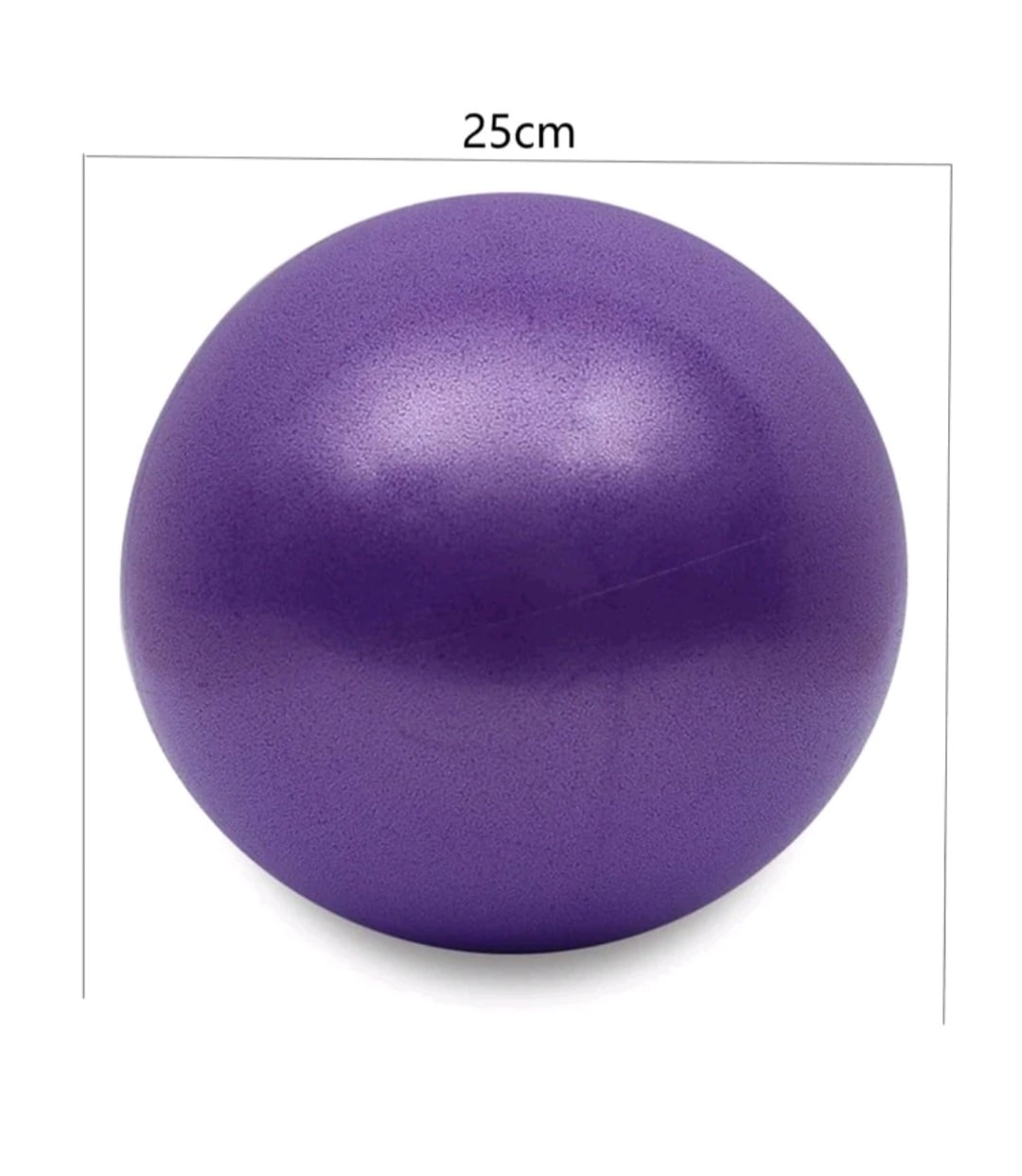 YOGA GYMNASTIC BALL 25CM (Purple)