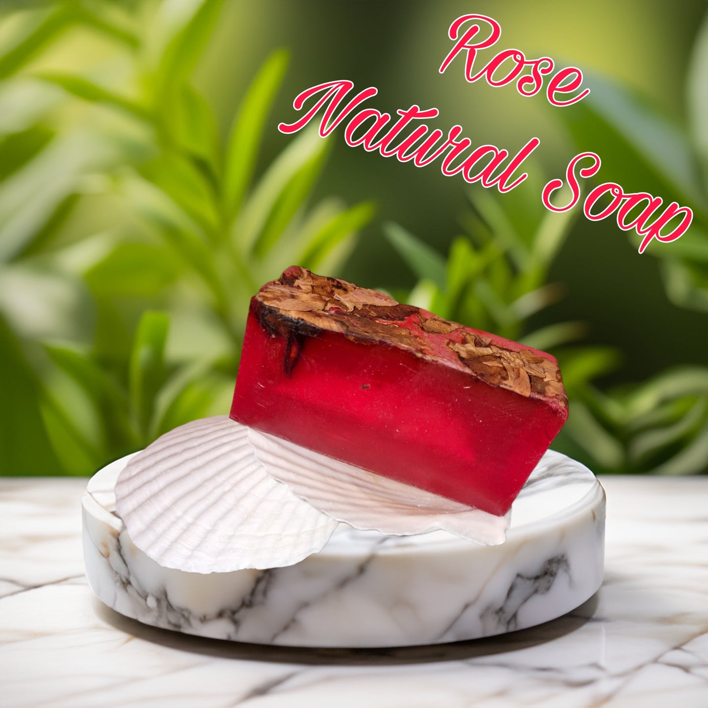 ROSE GLYCERIN SOAP (bar 100g)